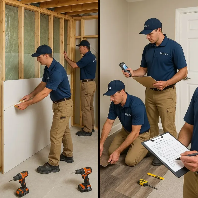 Repairs and Reconstruction process in Campbell, OH